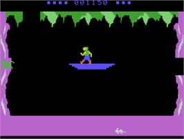In game image of Tomarc The Barbarian on the Coleco Vision.
