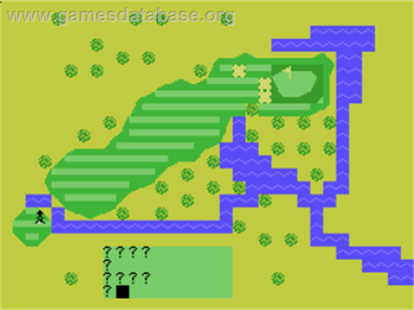 Adam Links Golf - Coleco Vision - Artwork - In Game