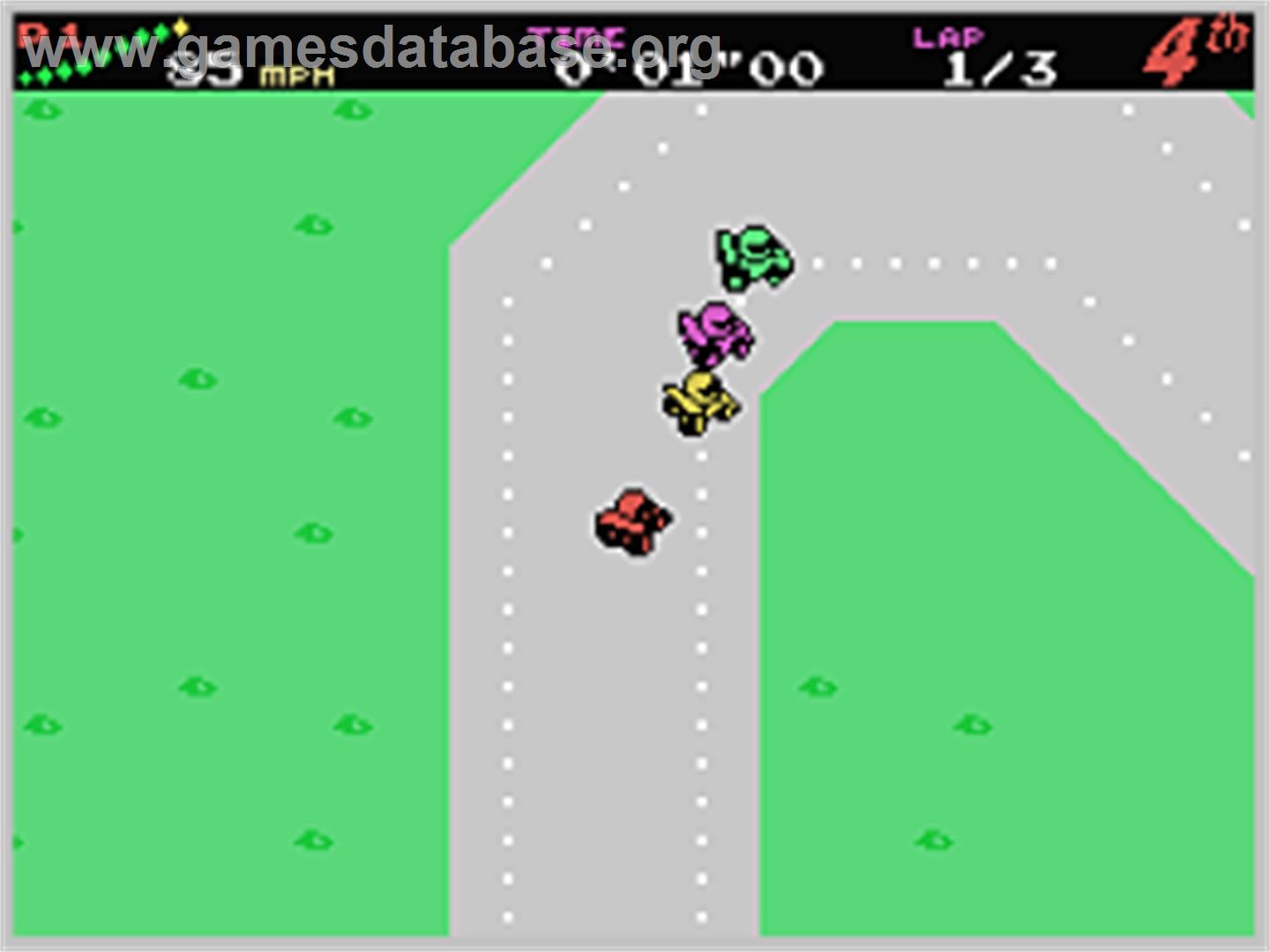 Burn Rubber - Coleco Vision - Artwork - In Game