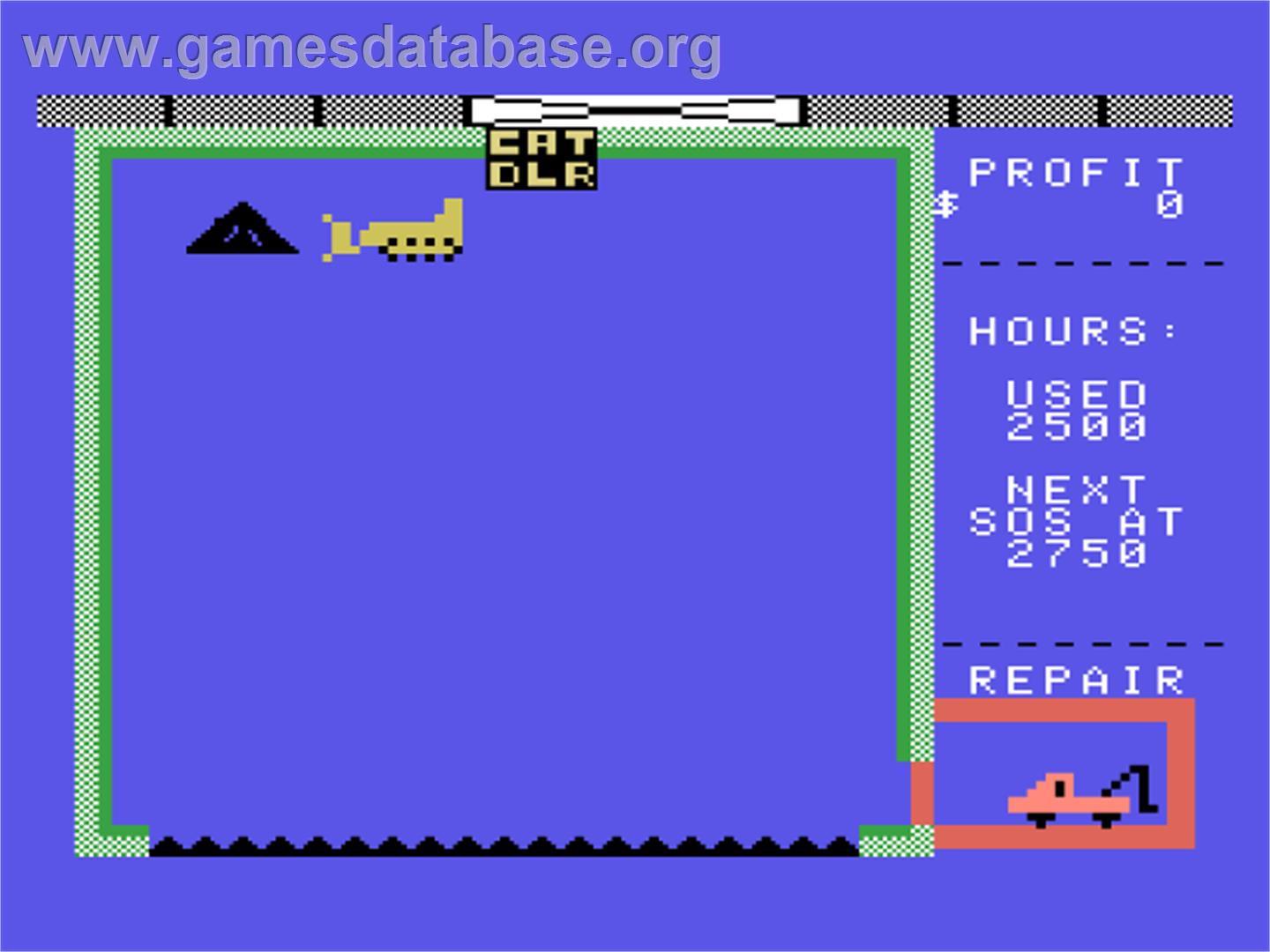 CAT S.O.S. Game, The - Coleco Vision - Artwork - In Game