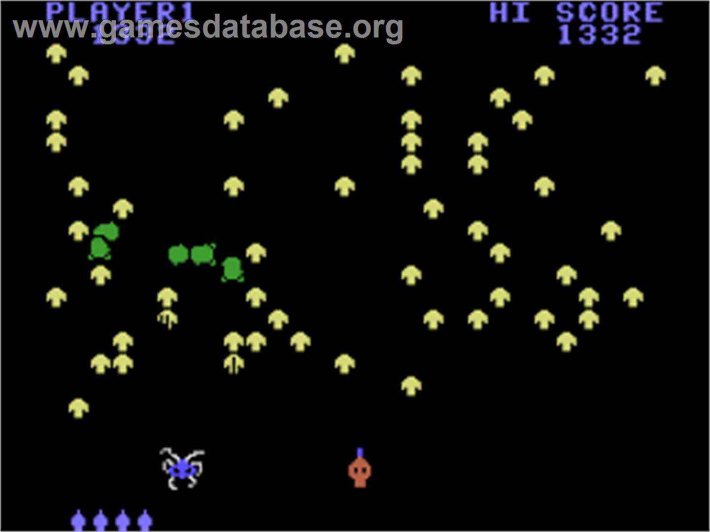 Centipede - Coleco Vision - Artwork - In Game
