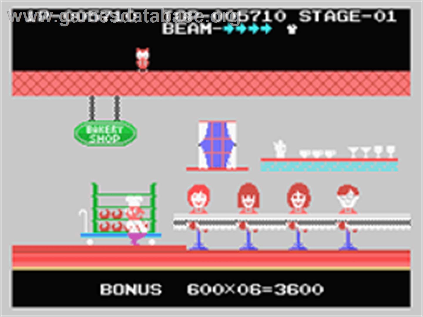 Comic Bakery - Coleco Vision - Artwork - In Game