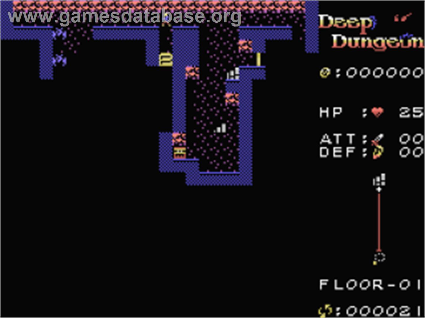 Deep Dungeon Adventure - Coleco Vision - Artwork - In Game
