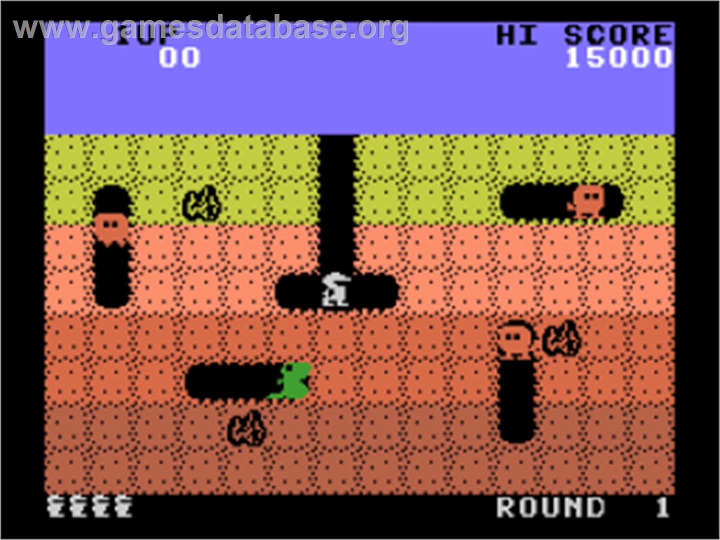 Dig Dug - Coleco Vision - Artwork - In Game