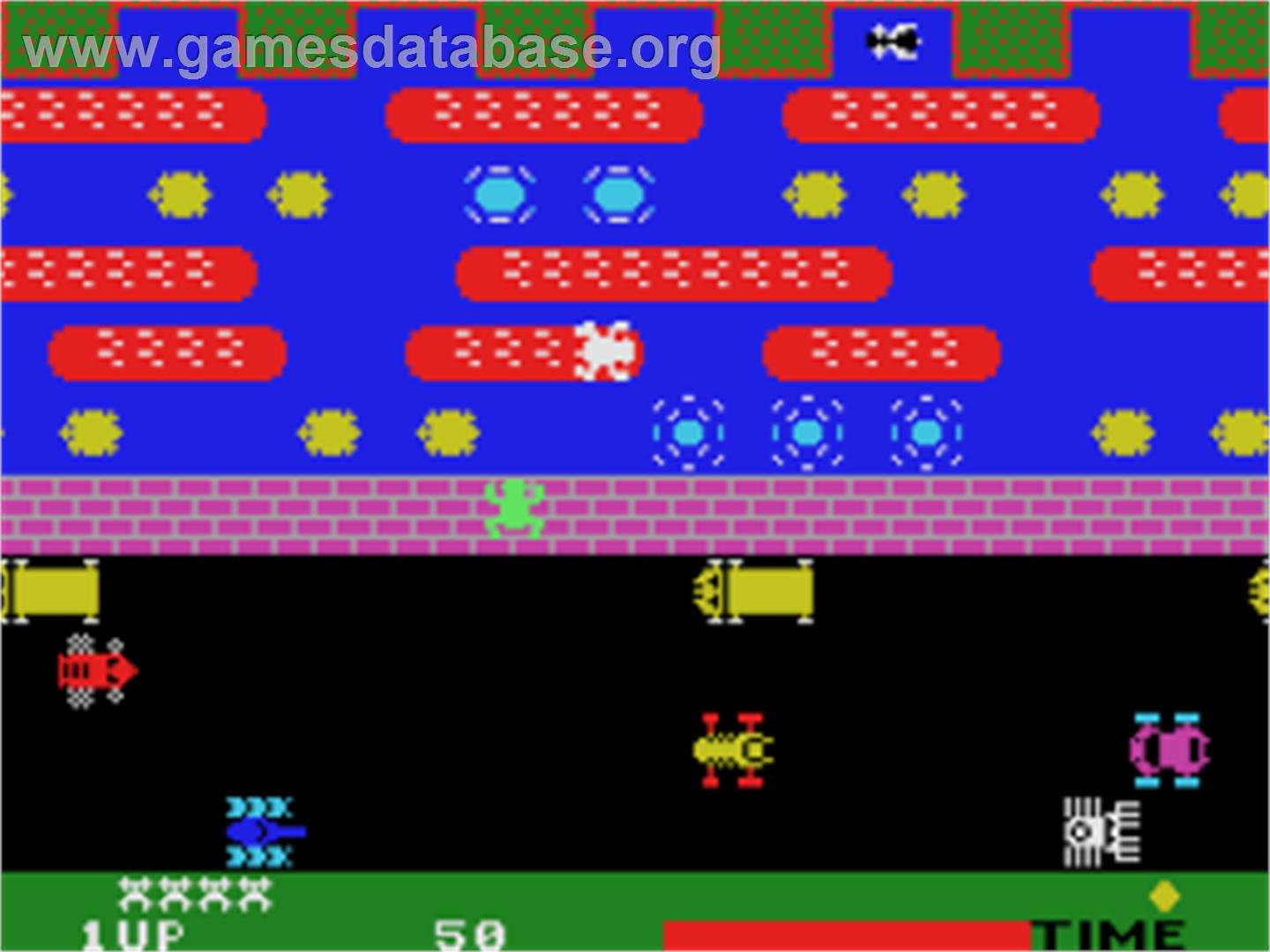 Frogger - Coleco Vision - Artwork - In Game