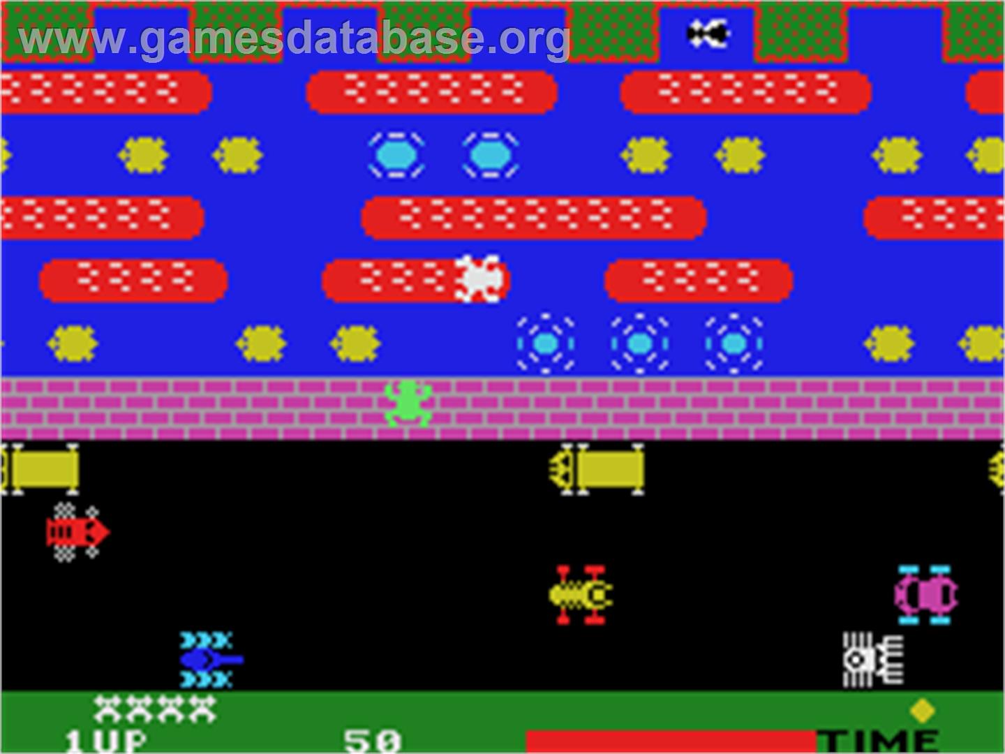 Frogger - Coleco Vision - Artwork - In Game
