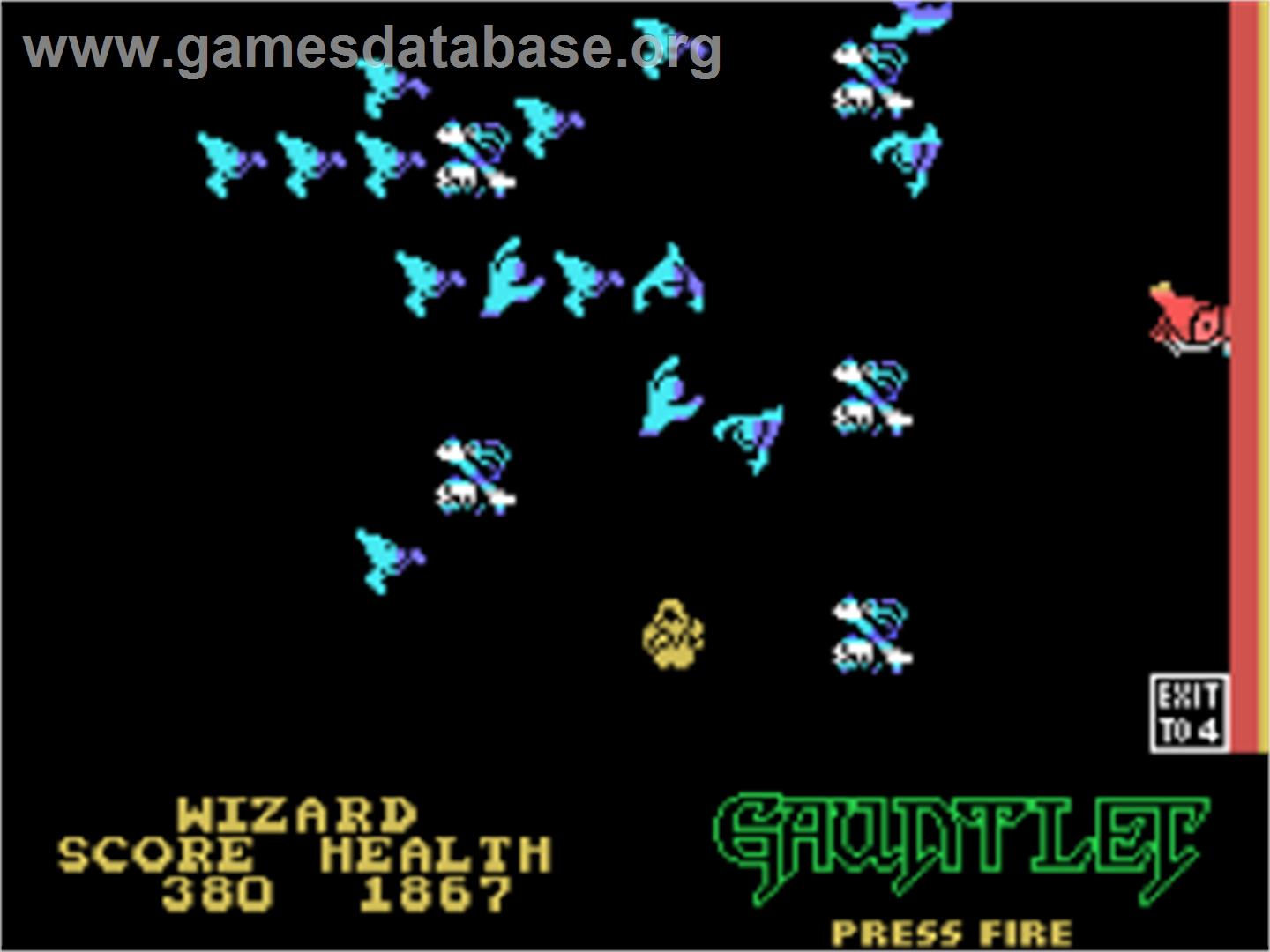 Gauntlet - Coleco Vision - Artwork - In Game