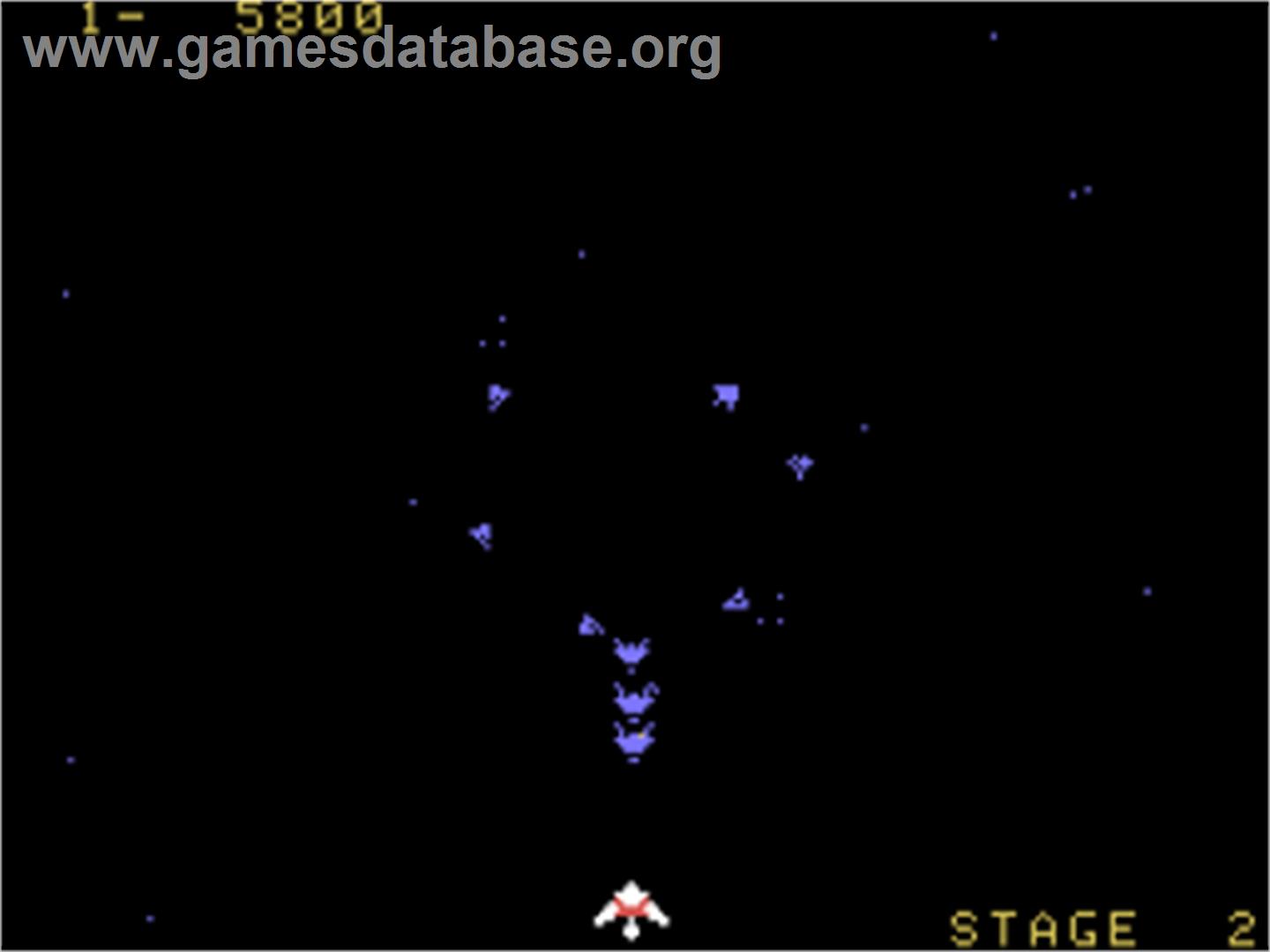 Gyruss - Coleco Vision - Artwork - In Game