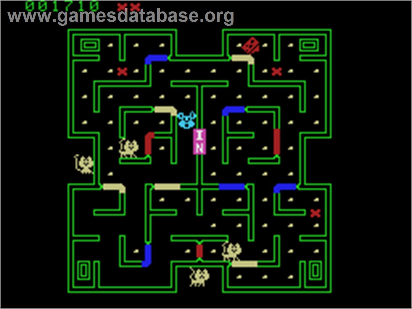 Mouse Trap - Coleco Vision - Artwork - In Game