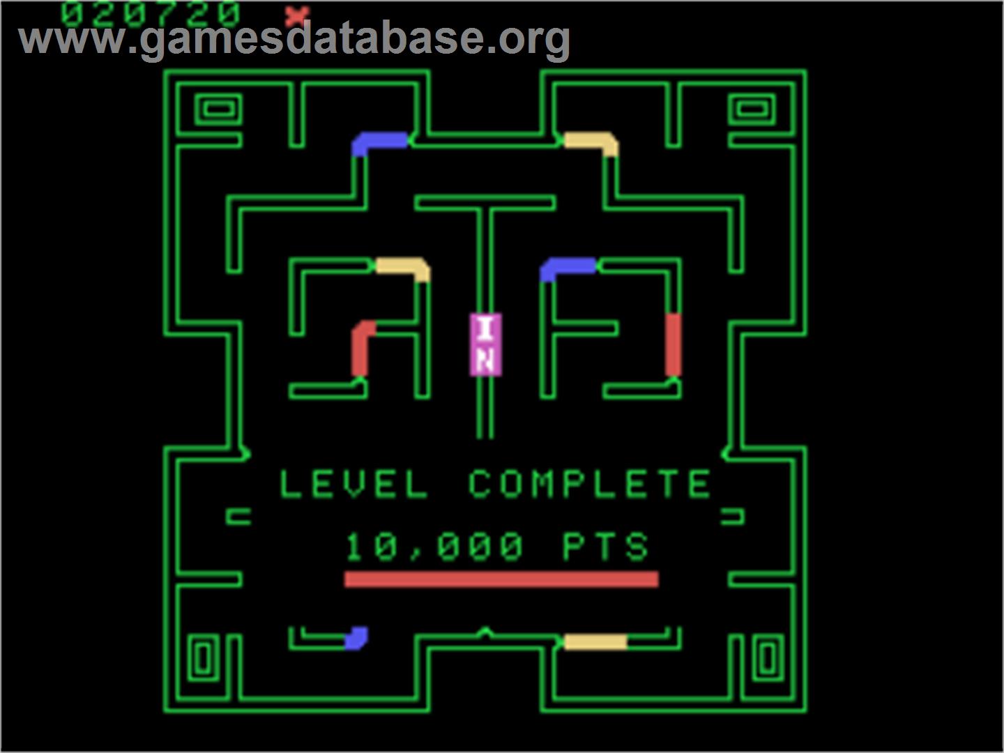 Mouse Trap - Coleco Vision - Artwork - In Game