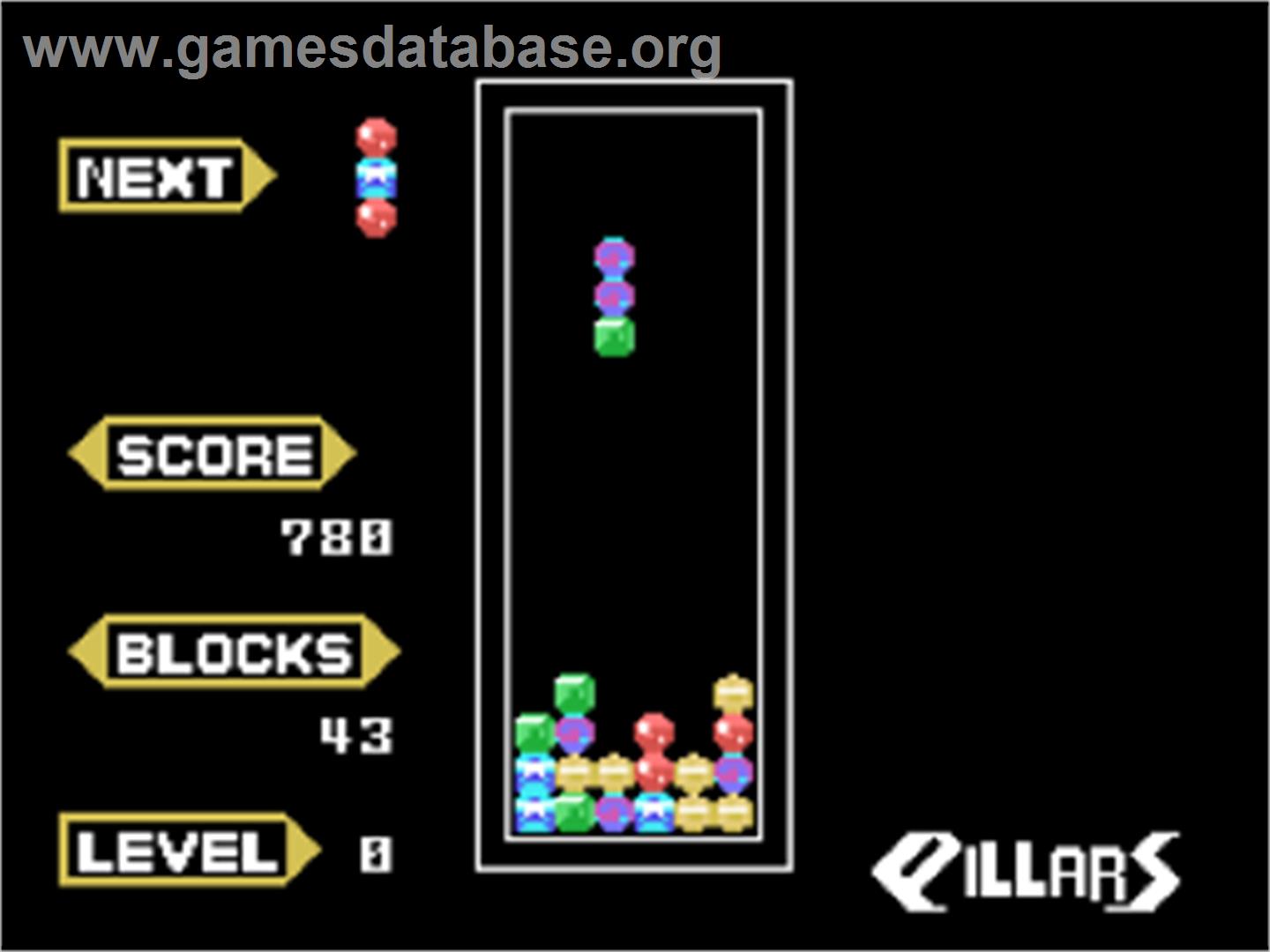 Pillars - Coleco Vision - Artwork - In Game