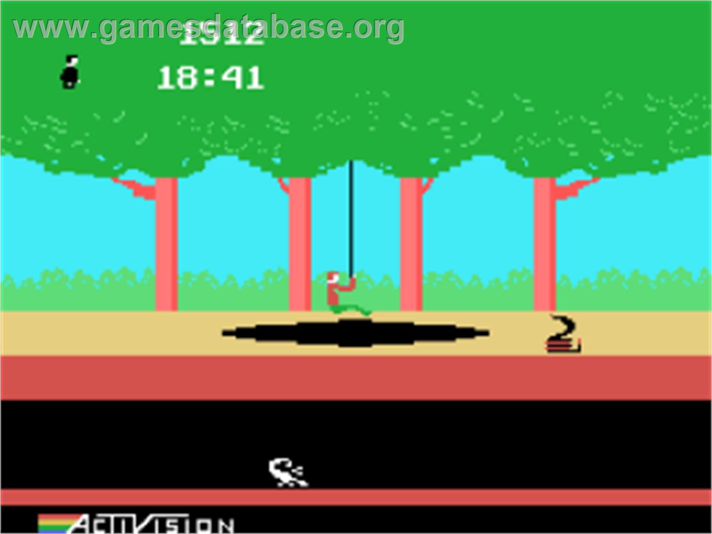 Pitfall! - Coleco Vision - Artwork - In Game