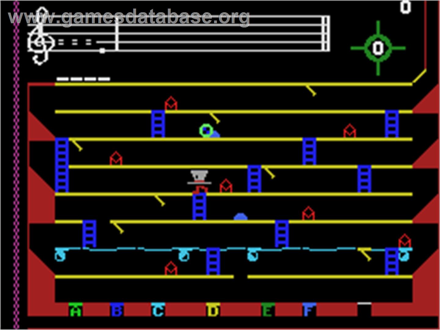 Rolloverture - Coleco Vision - Artwork - In Game