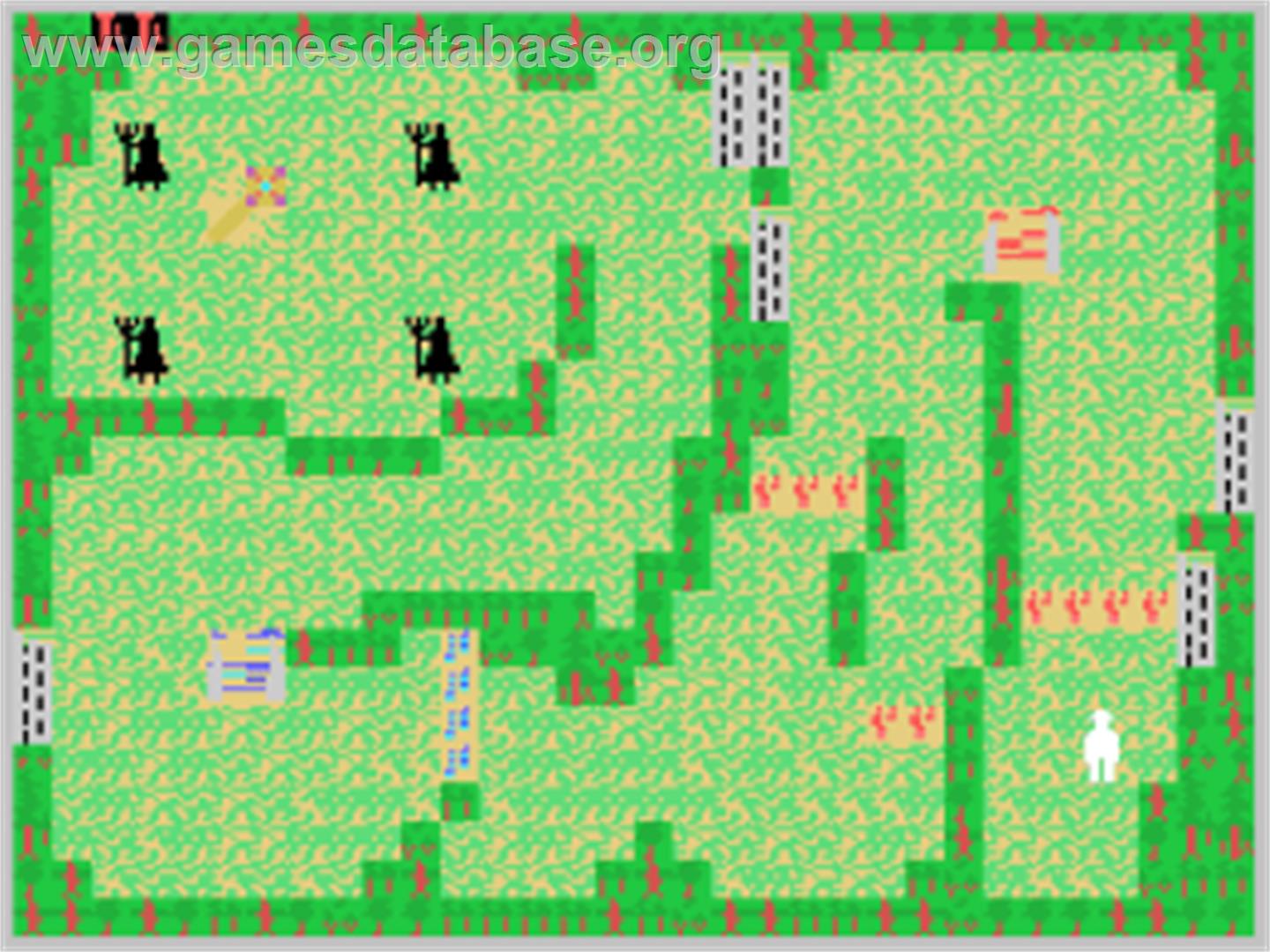 Search for the Stolen Crown Jewels - Coleco Vision - Artwork - In Game