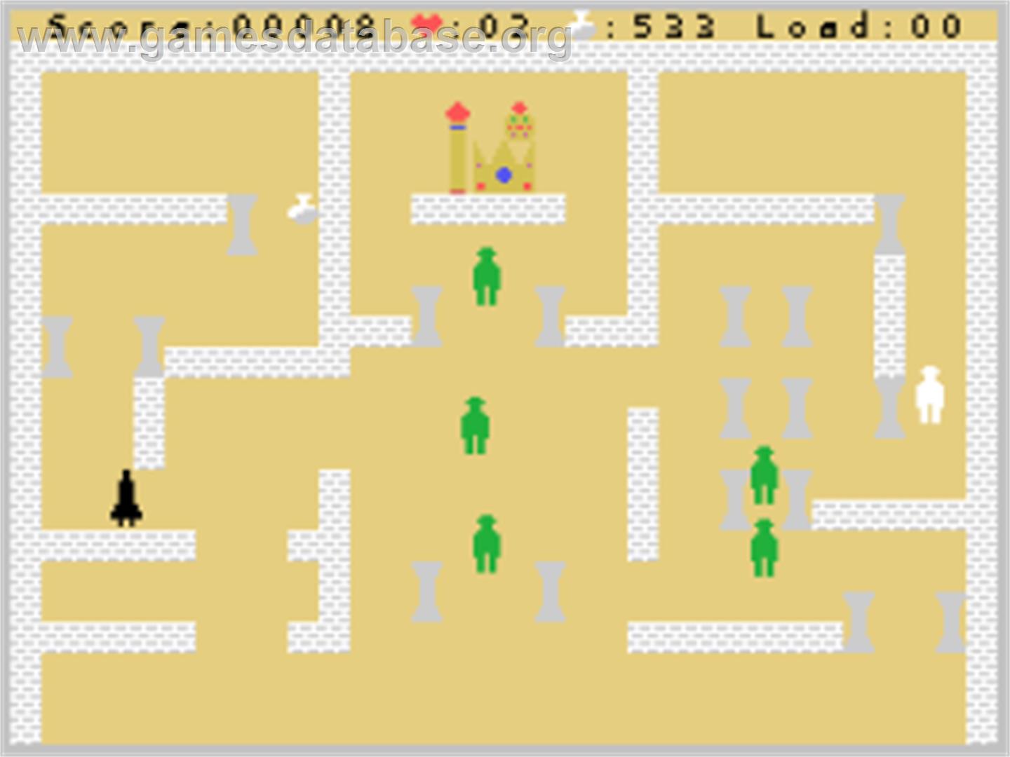 Search for the Stolen Crown Jewels 3 - Coleco Vision - Artwork - In Game