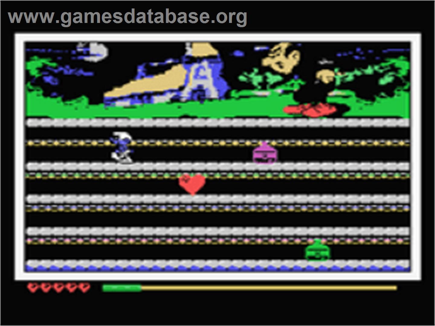 Smurf Challenge - Coleco Vision - Artwork - In Game
