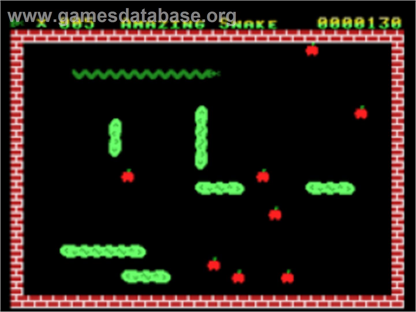 Snake - Coleco Vision - Artwork - In Game