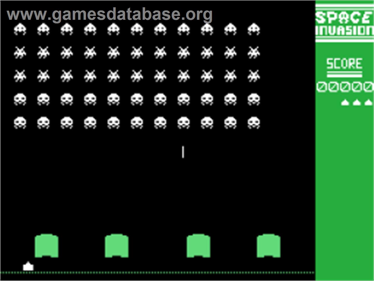 Space Invasion (Demo) - Coleco Vision - Artwork - In Game