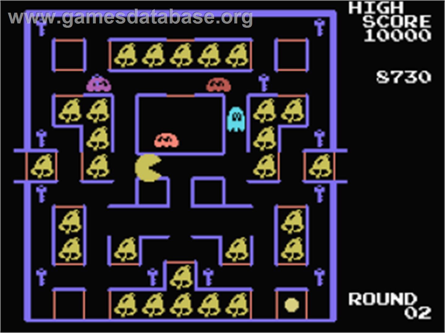 Super Pac-Man - Coleco Vision - Artwork - In Game