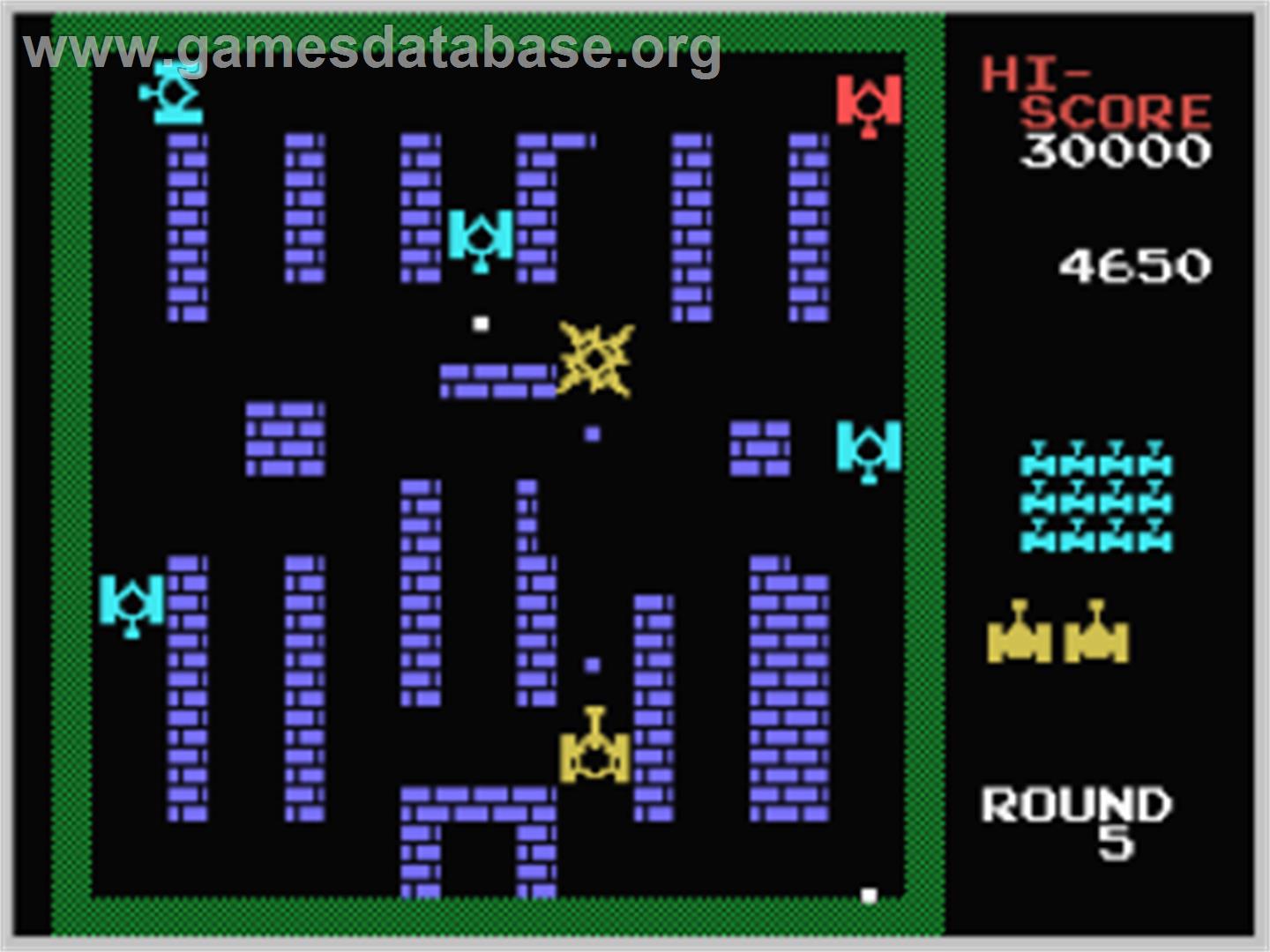 Tank Battalion - Coleco Vision - Artwork - In Game