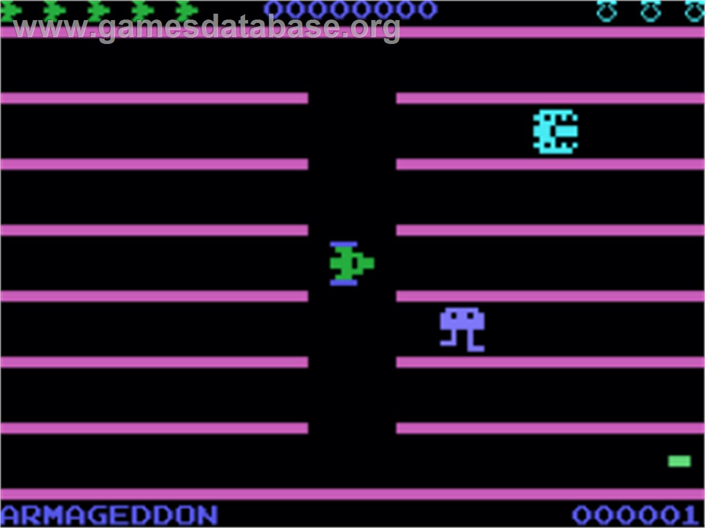 Turmoil 2022 - Coleco Vision - Artwork - In Game