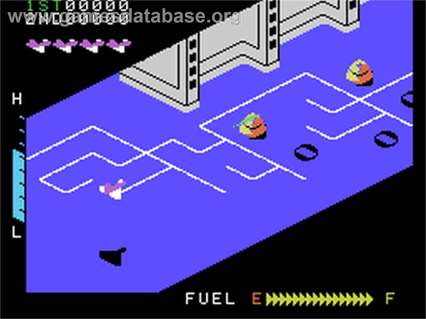 Zaxxon - Coleco Vision - Artwork - In Game