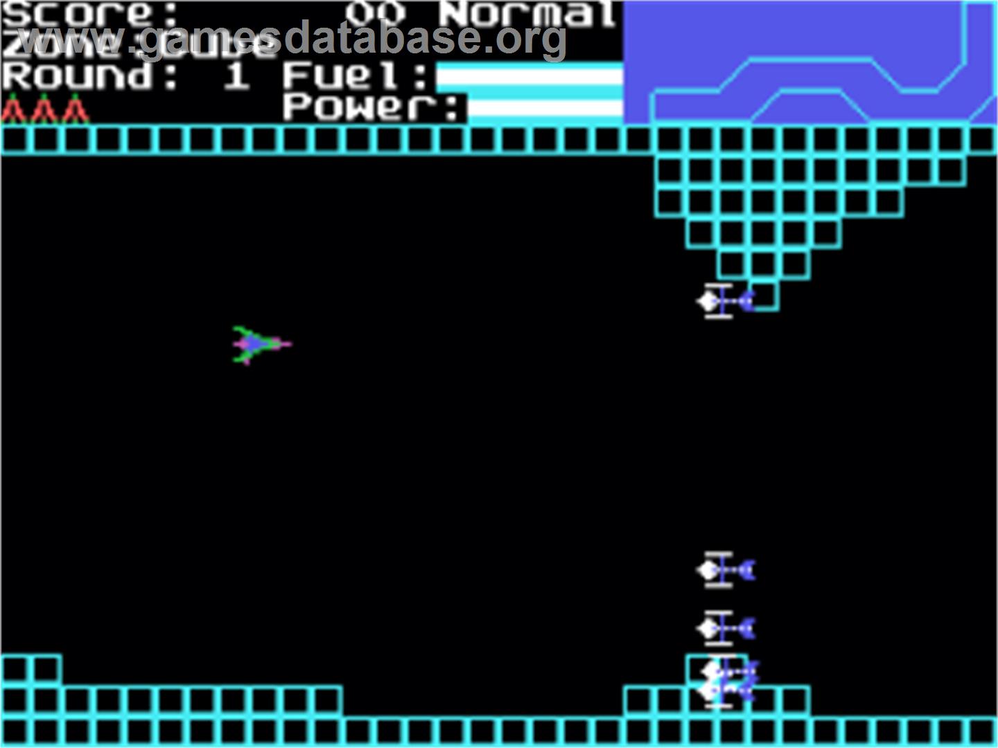 vanguard - Coleco Vision - Artwork - In Game
