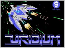Title screen of Uridium on the Coleco Vision.