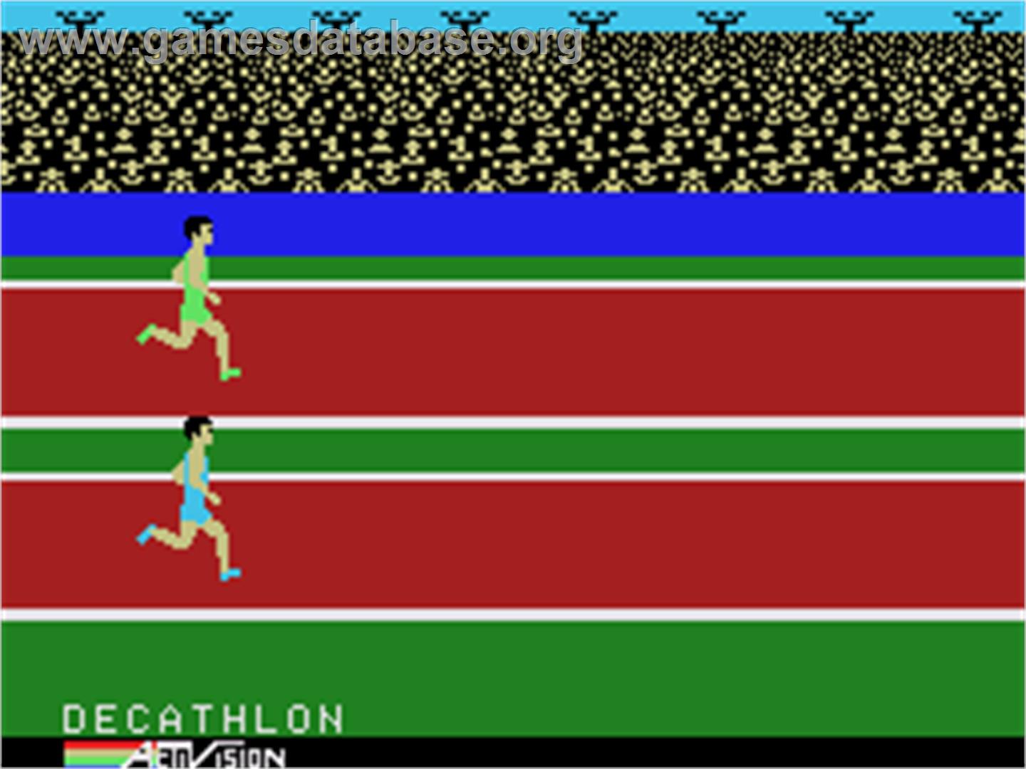 Activision Decathlon - Coleco Vision - Artwork - Title Screen