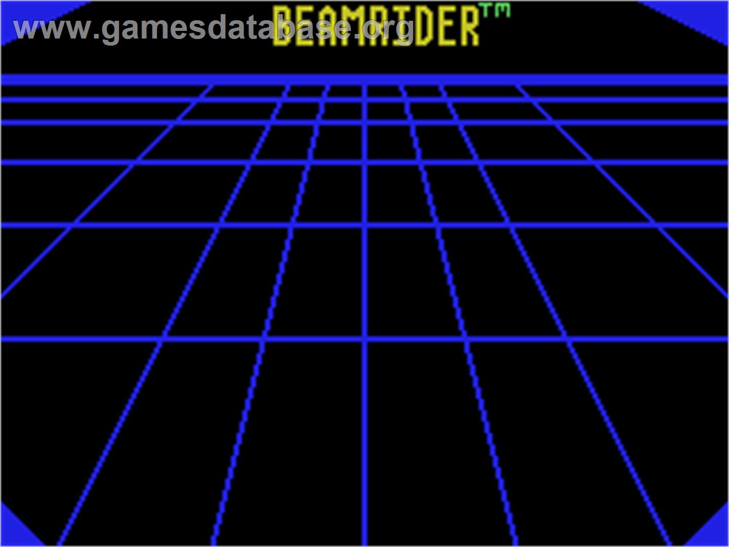 Beamrider - Coleco Vision - Artwork - Title Screen