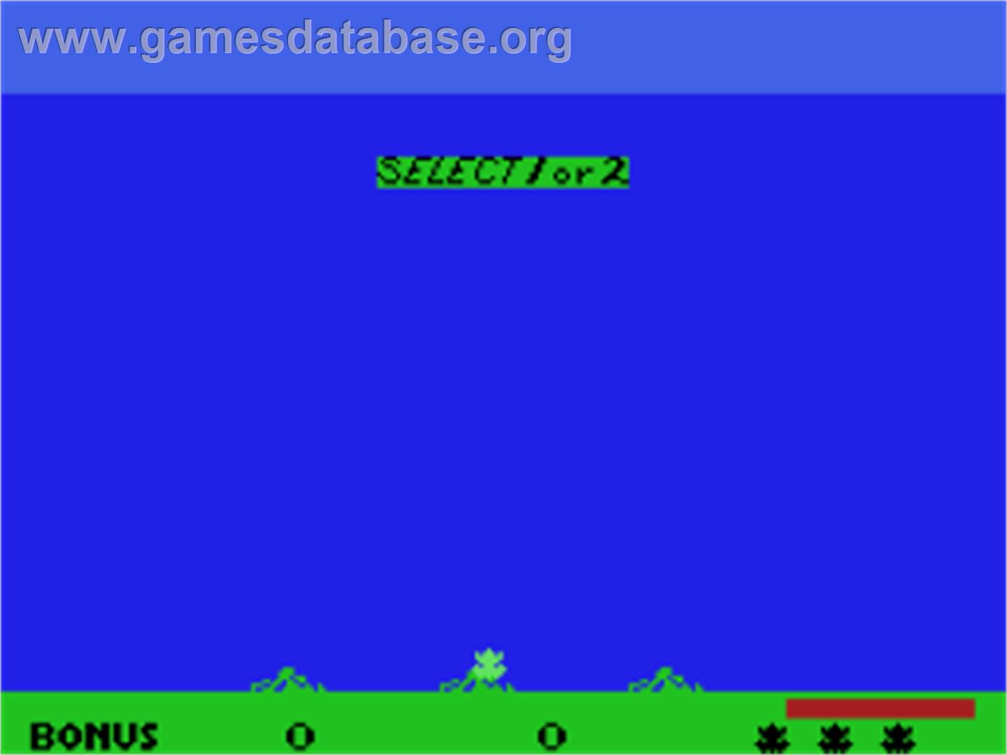 Frogger 2 - Threeedeep! - Coleco Vision - Artwork - Title Screen