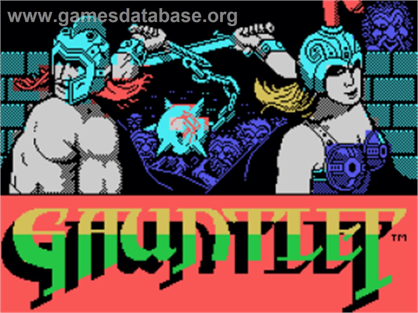 Gauntlet - Coleco Vision - Artwork - Title Screen