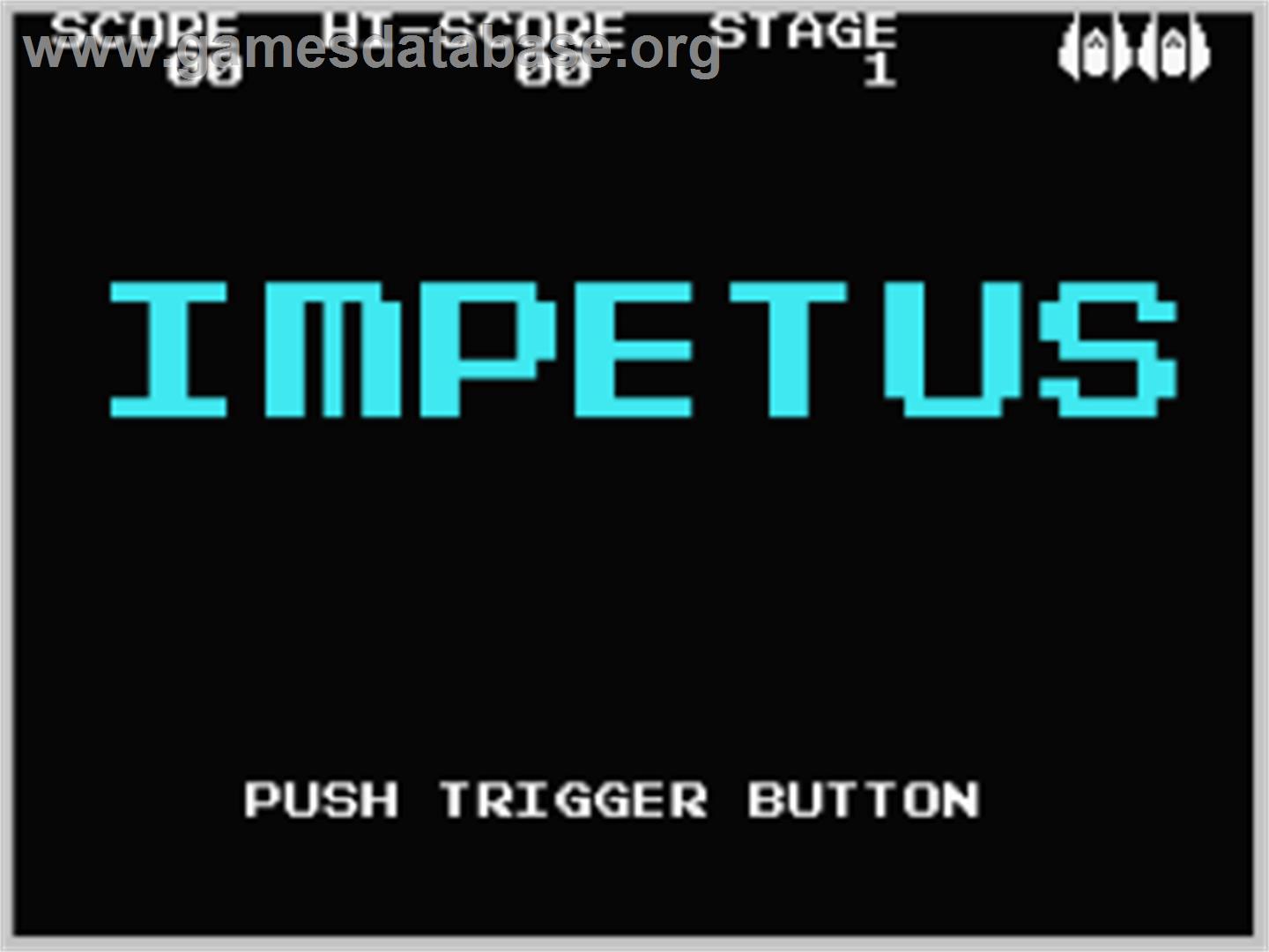 Impetus - Coleco Vision - Artwork - Title Screen