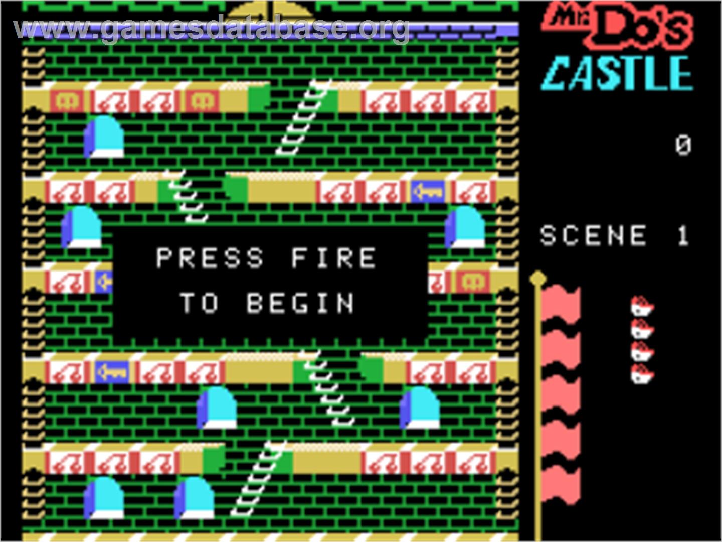 Mr. Do! - Coleco Vision - Artwork - Title Screen