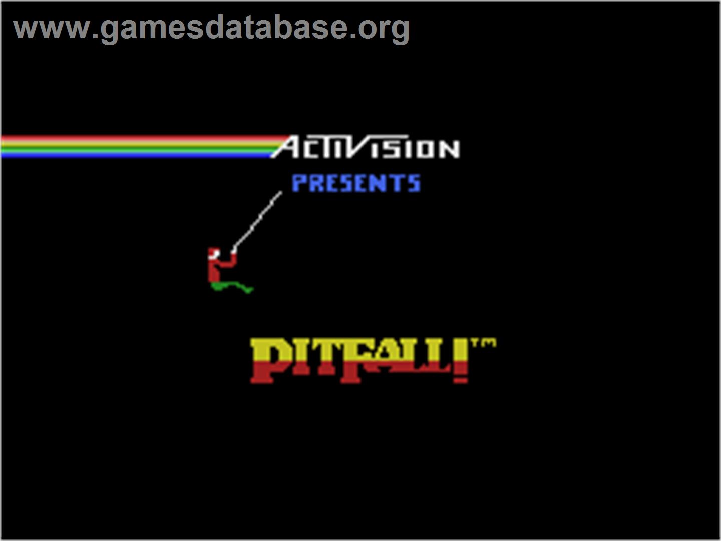 Pitfall - Coleco Vision - Artwork - Title Screen