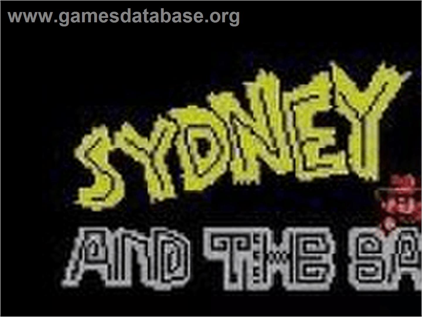 Sydney Hunter and the Sacred Tribe - Coleco Vision - Artwork - Title Screen