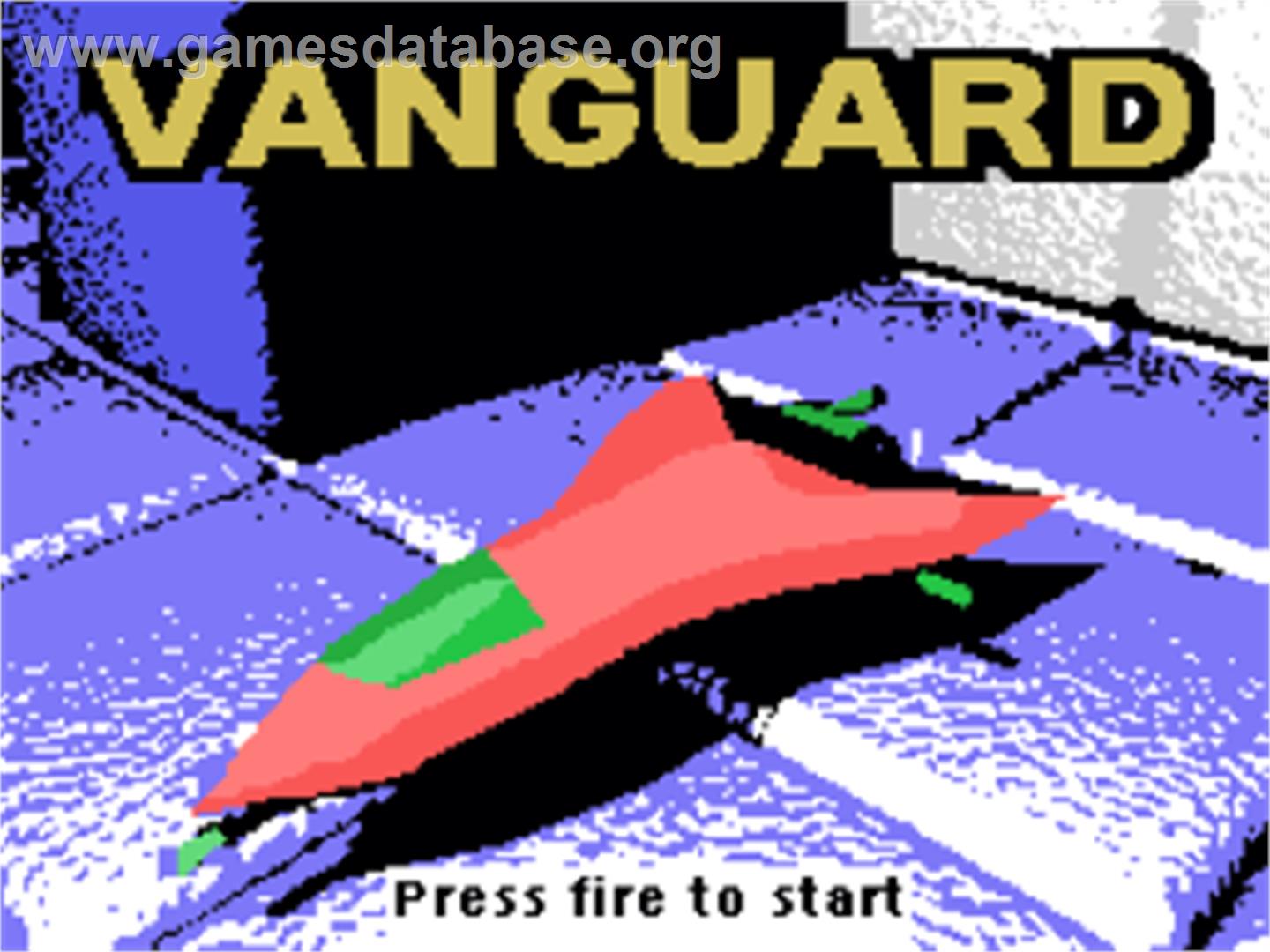 vanguard - Coleco Vision - Artwork - Title Screen