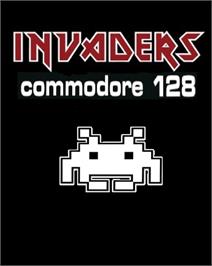Box cover for Invaders 128 on the Commodore 128.