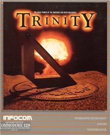 Box cover for Trinity on the Commodore 128.