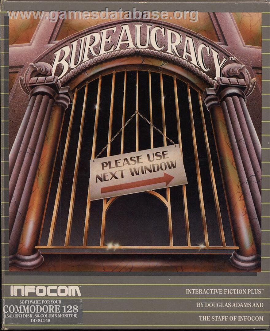 Bureaucracy - Commodore 128 - Artwork - Box