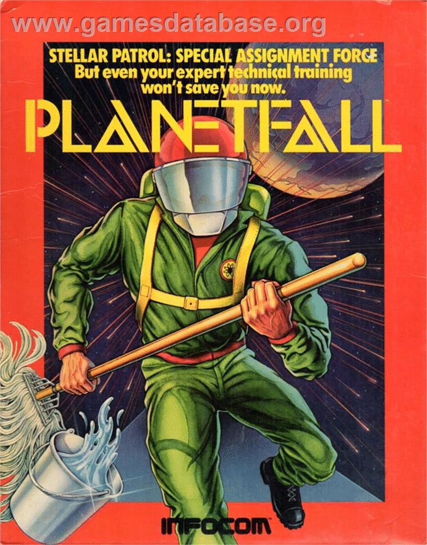 Planetfall - Commodore 128 - Artwork - Box