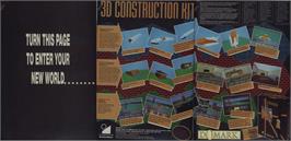 Advert for 3D Construction Kit on the Commodore 64.