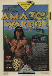 Advert for Amazon Warrior on the Commodore 64.