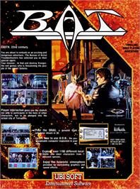 Advert for B.a.t. on the Commodore Amiga.
