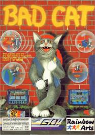 Advert for Bad Cat on the Commodore 64.