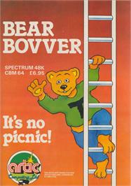 Advert for Bear Bovver on the Commodore 64.