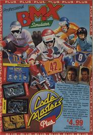 Advert for Bmx Simulator on the Commodore Plus 4.