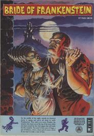 Advert for Bride Of Frankenstein on the Commodore 64.