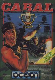 Advert for Cabal (Ocean) on the Commodore 64.