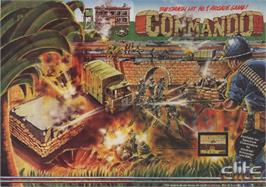 Advert for Commando 2 on the Commodore 64.